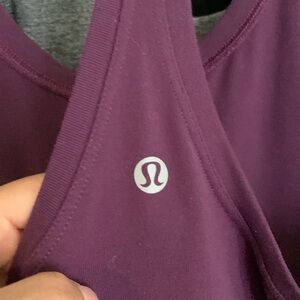 Lululemon tank - plum purple